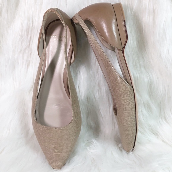 cole haan pointed toe flats